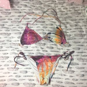 Tie dye bikini